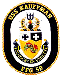 USS Kauffman FFG-59 US Navy Ship Crest